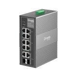 OMADA IES210GPP Industrial, 10 Port Gigabit, 6 Port Poe+, 2 Port Poe++