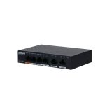 DAHUA PFS3006-4GT-60-V2, 4 Port, Gigabit, PoE 60W, 2 Port Uplink, Yöne