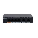 DAHUA PFS3006-4GT-60-V2, 4 Port, Gigabit, PoE 60W, 2 Port Uplink, Yöne