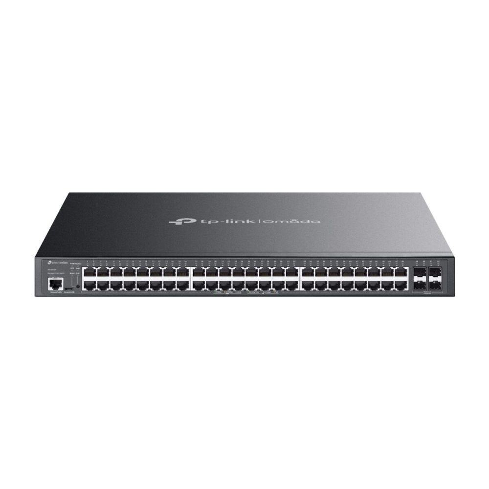 OMADA SG3452P, 48 Port Gigabit, 48 Port Gigabit PoE+, 384W, 4 Port SFP