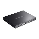OMADA SG3452P, 48 Port Gigabit, 48 Port Gigabit PoE+, 384W, 4 Port SFP