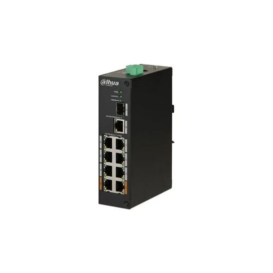 DAHUA PFS3110-8ET-96-V2, 8 Port, Megabit, PoE 96W, 1 Port Gigabit Upli