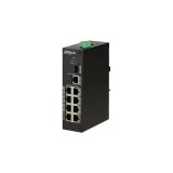 DAHUA PFS3110-8ET-96-V2, 8 Port, Megabit, PoE 96W, 1 Port Gigabit Upli