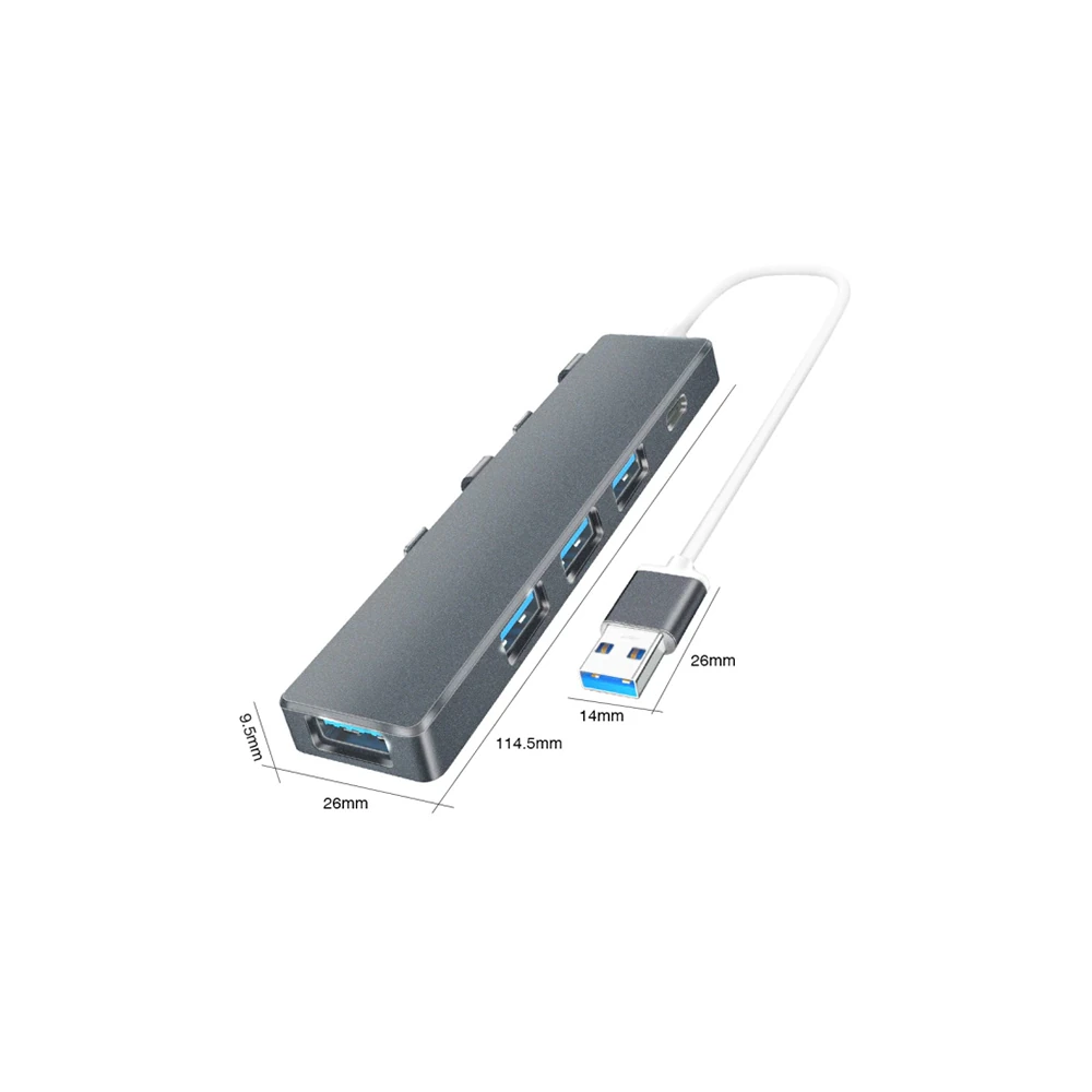 ALLY ADS-301A Usb 3.0 4 Usb Port Adaptör Hub Çoklayıcı 1 type C