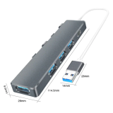 ALLY ADS-301A Usb 3.0 4 Usb Port Adaptör Hub Çoklayıcı 1 type C