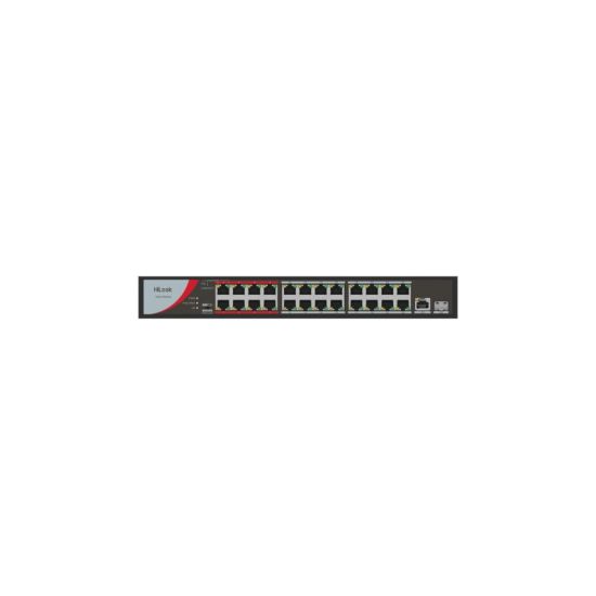 HILOOK NS-0326P-230(B), 24Port, Megabit, PoE 230W, 1 Port GigaBit Lan,
