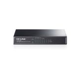 TP-LINK TL-SG1008P, 8 Port, GigaBit, 4 Port PoE, 55W, Yönetilemez, Met