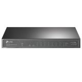 TP-LINK TL-SG1210P, 8 Port, Gigabit, PoE 63W, 1 Port SFP, Yönetilemez,