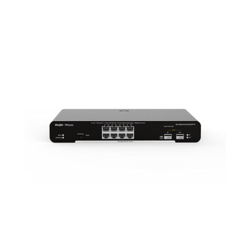 RUIJIE Reyee 8 Port RG-NBS3100-8GT2SFP-P 10/100/1000 Yönetilebilir 2x 
