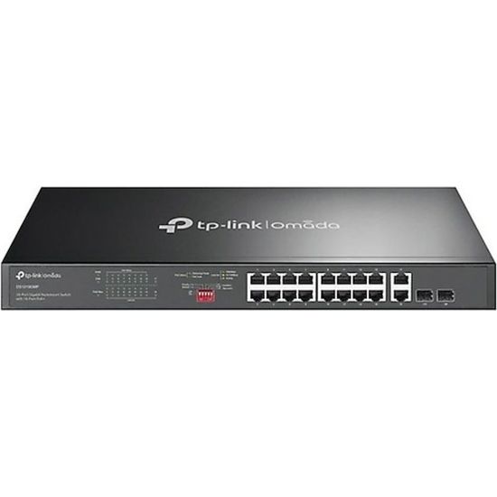 TP-LINK OMADA 16 Port DS1018GMP 10/100/1000 2x SFP PoE Switch (250W) (