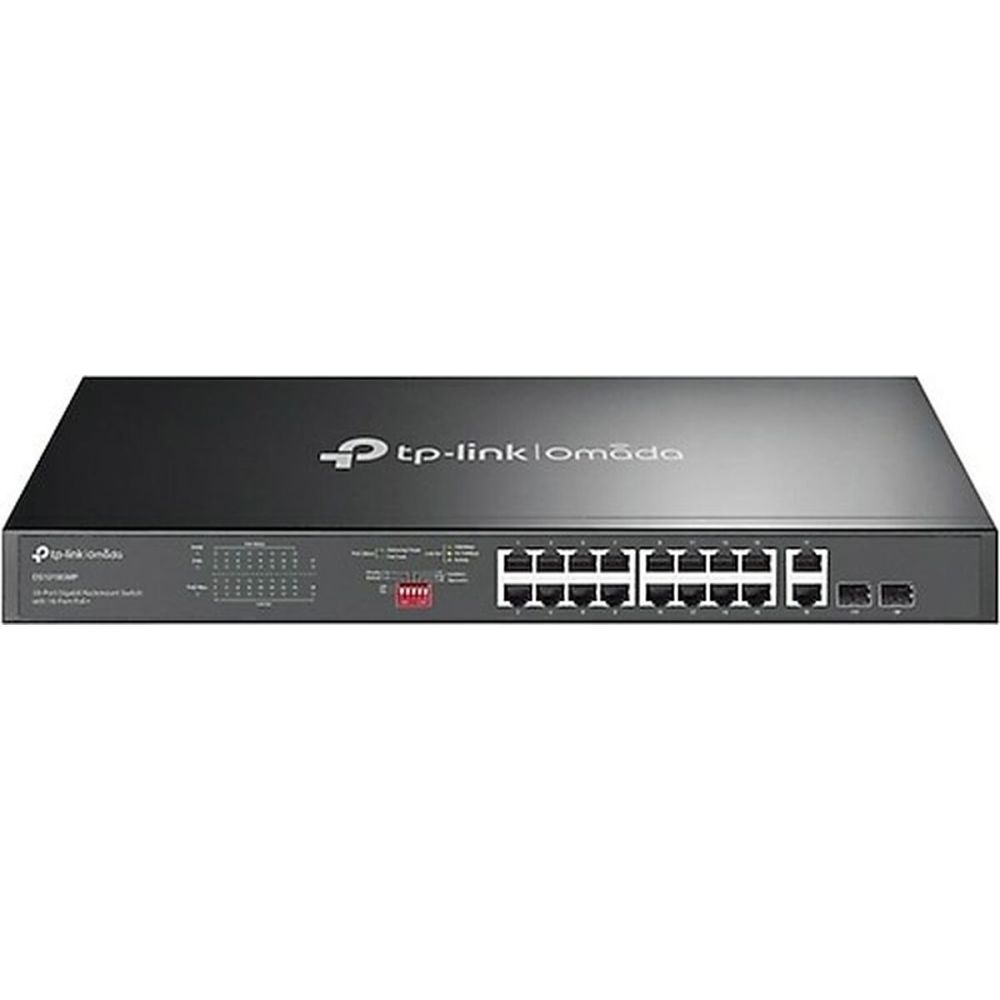TP-LINK OMADA 16 Port DS1018GMP 10/100/1000 2x SFP PoE Switch (250W) (