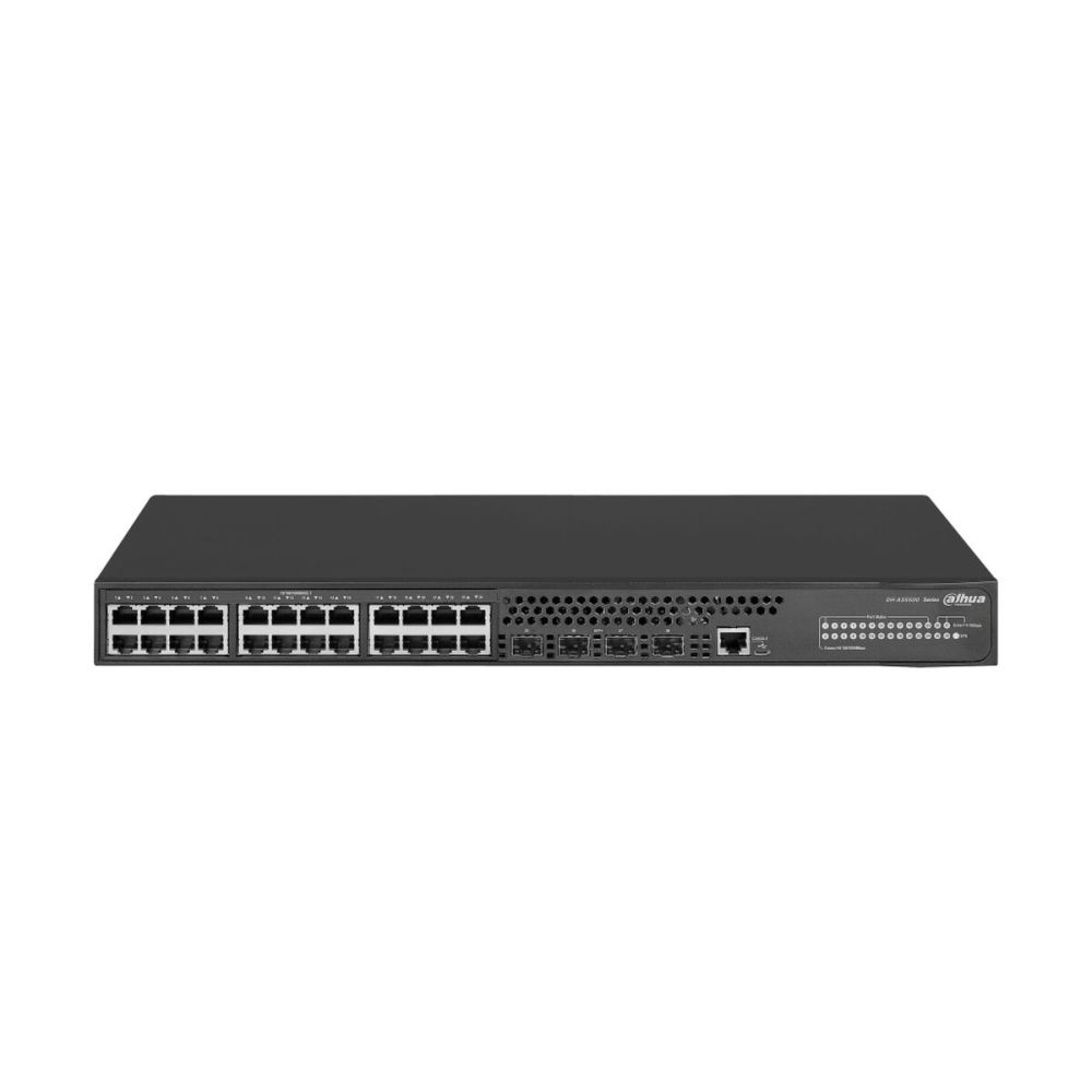 DAHUA AS5500-24GT4XF, 24 Port Gigabit, 4 Port 10G SFP, L3 Yönetilebili