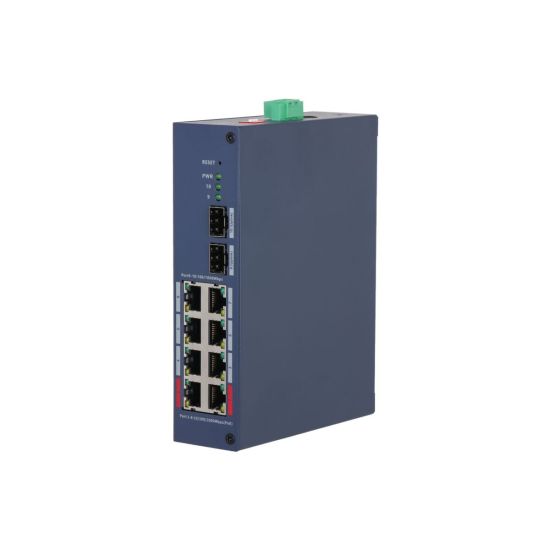 DAHUA CHS4210-8GT-110, 8 Port, Gigabit, PoE 110W, 2 Port Uplink, 2 Por