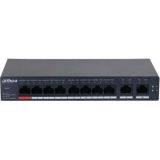DAHUA CS4010-8GT-110, 8 Port, Gigabit, PoE 110W, 2 Port Uplink, Cloud 