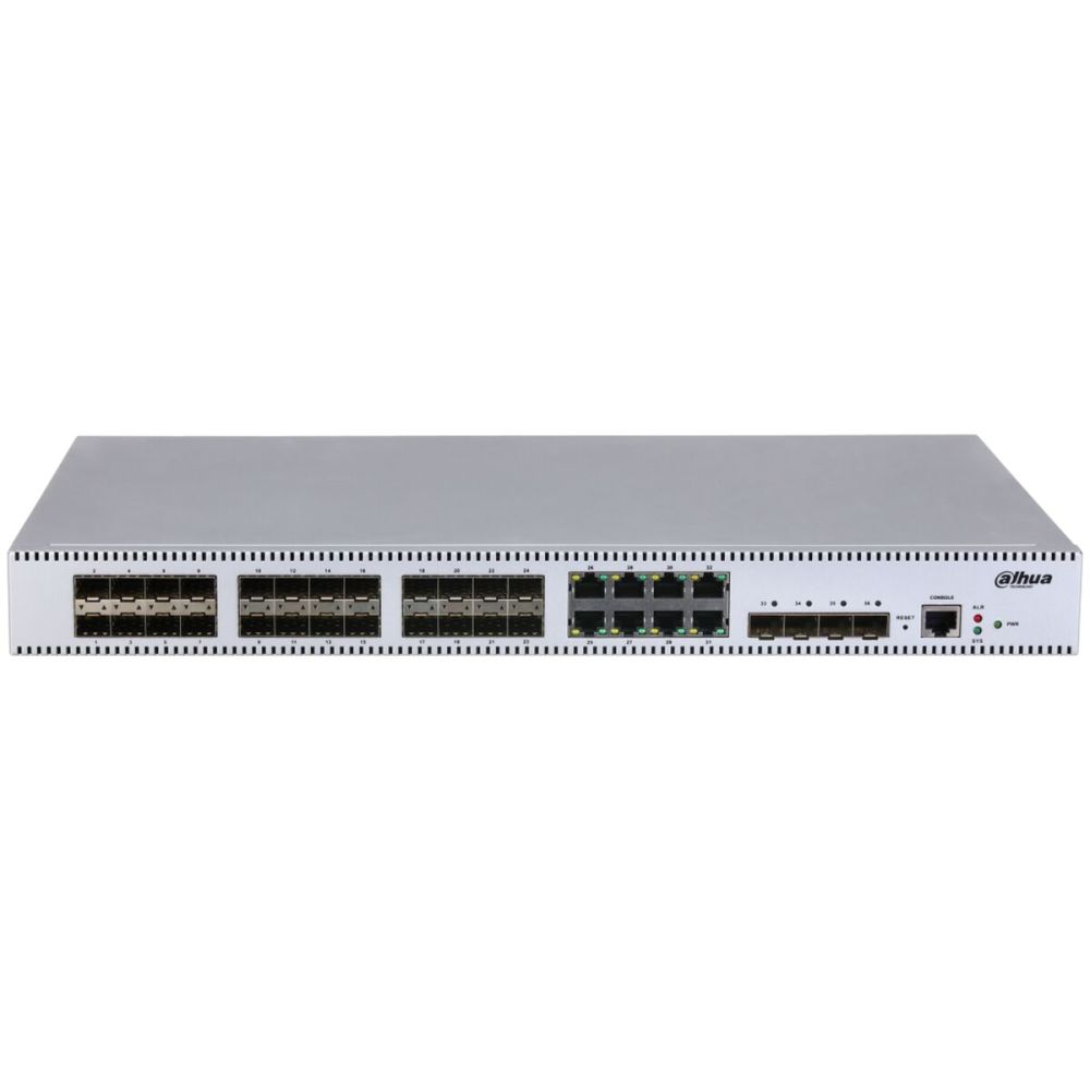 DAHUA S5436-24GF8GT4X, 36 Port, 24 Port GigaBit SFP, 8 Port Gigabit La