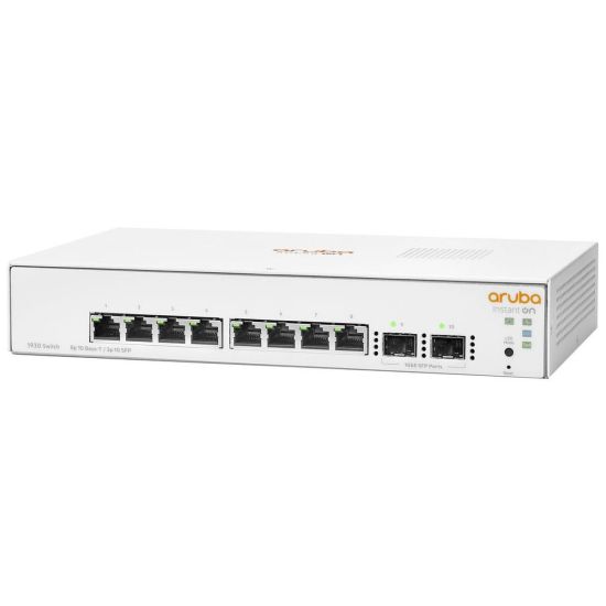 HP Aruba Instant On, JL680A, 1930-8G, 8Port, GigaBit, 2 Port Gigabit S