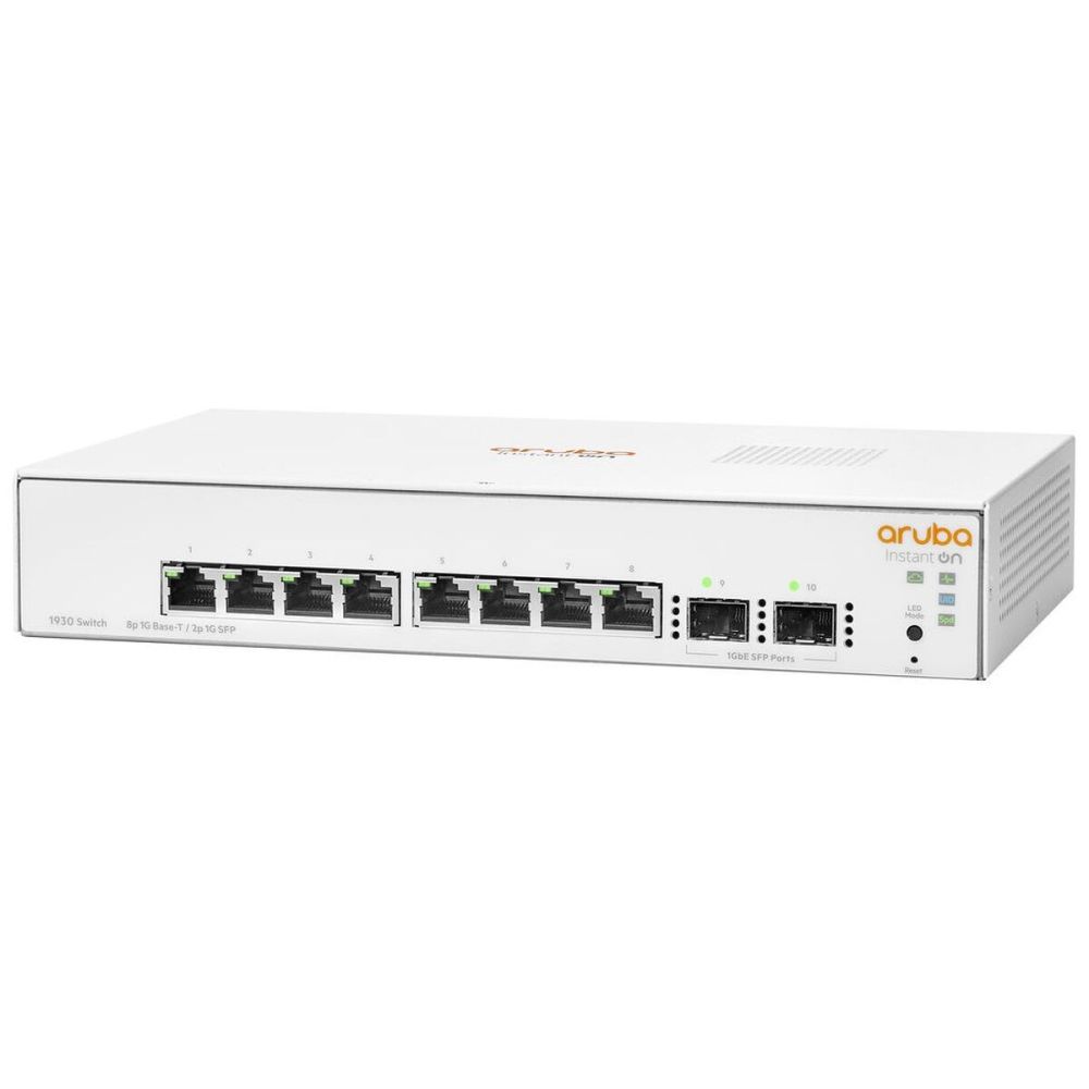 HP Aruba Instant On, JL680A, 1930-8G, 8Port, GigaBit, 2 Port Gigabit S