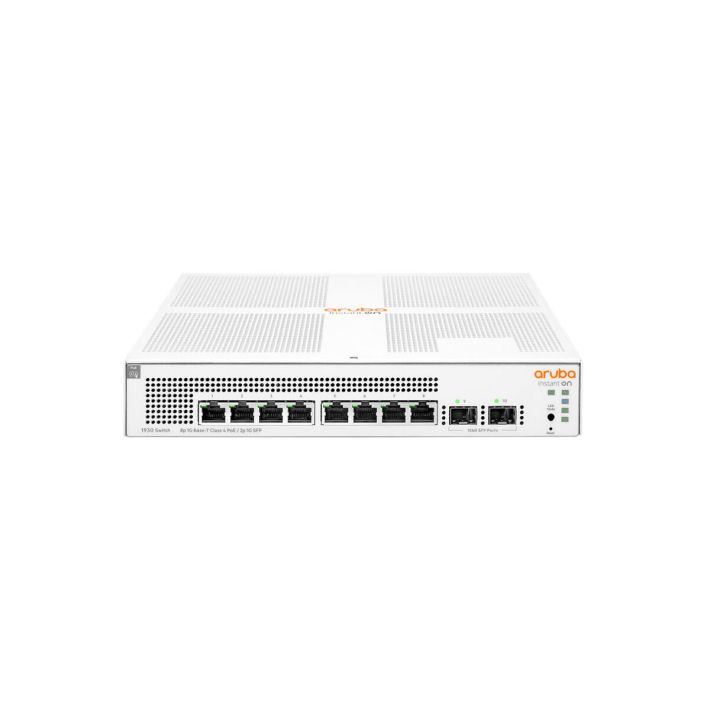 HP Aruba Instant On, JL681A, 1930-8G, 8Port, GigaBit, PoE 124W, 2 Port