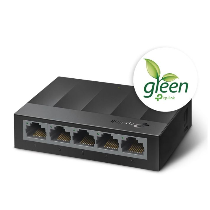 TP-LINK LS1005G, Green Tech, 5Port, GigaBit, Yönetilemez, Masaüstü Swi