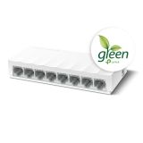 TP-LINK LS1008, Green Tech, 8 Port, MegaBit, Yönetilemez, Masaüstü Swi