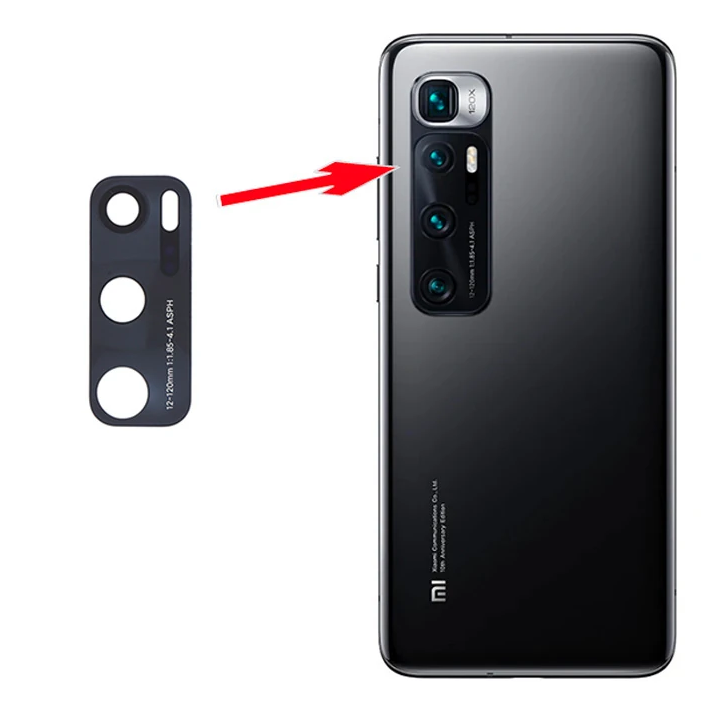 Xiaomi Mi 10 Ultra Kamera Lens Camı