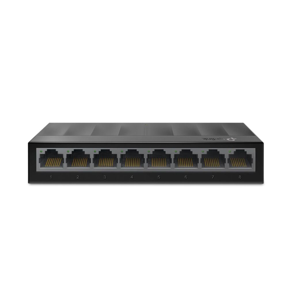TP-LINK LS1008G, Green Tech, 8 Port GigaBit, Yönetilemez, Masaüstü Swi