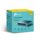 TP-LINK LS105G, Green Tech, 5 Port, GigaBit, Metal Kasa, Yönetilemez, 