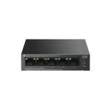 TP-LINK LS105GP, Green Tech, 5 Port, GigaBit, 4 Port PoE 65W, Metal Ka