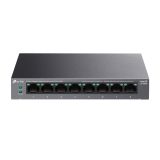 TP-LINK LS108GP, Green Tech, 8 Port GigaBit, PoE 62W, Yönetilemez, Met