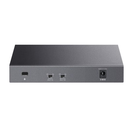 TP-LINK LS108GP, Green Tech, 8 Port GigaBit, PoE 62W, Yönetilemez, Met