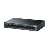 TP-LINK LS109P, Green Tech, 8 Port MegaBit, POE 63W, 1 Port Uplink, Lo