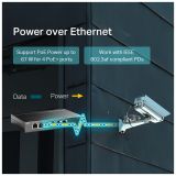 TP-LINK TL-SF1006P, 6 Port, MegaBit, 4 Port PoE 67W, Yönetilemez, Meta