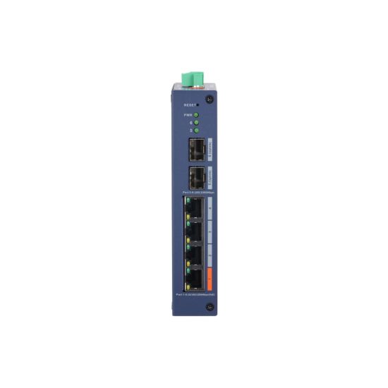 DAHUA CHS4206-4GT-60, 4 Port, Gigabit, PoE 60W, 2 Port SFP, Cloud Yöne
