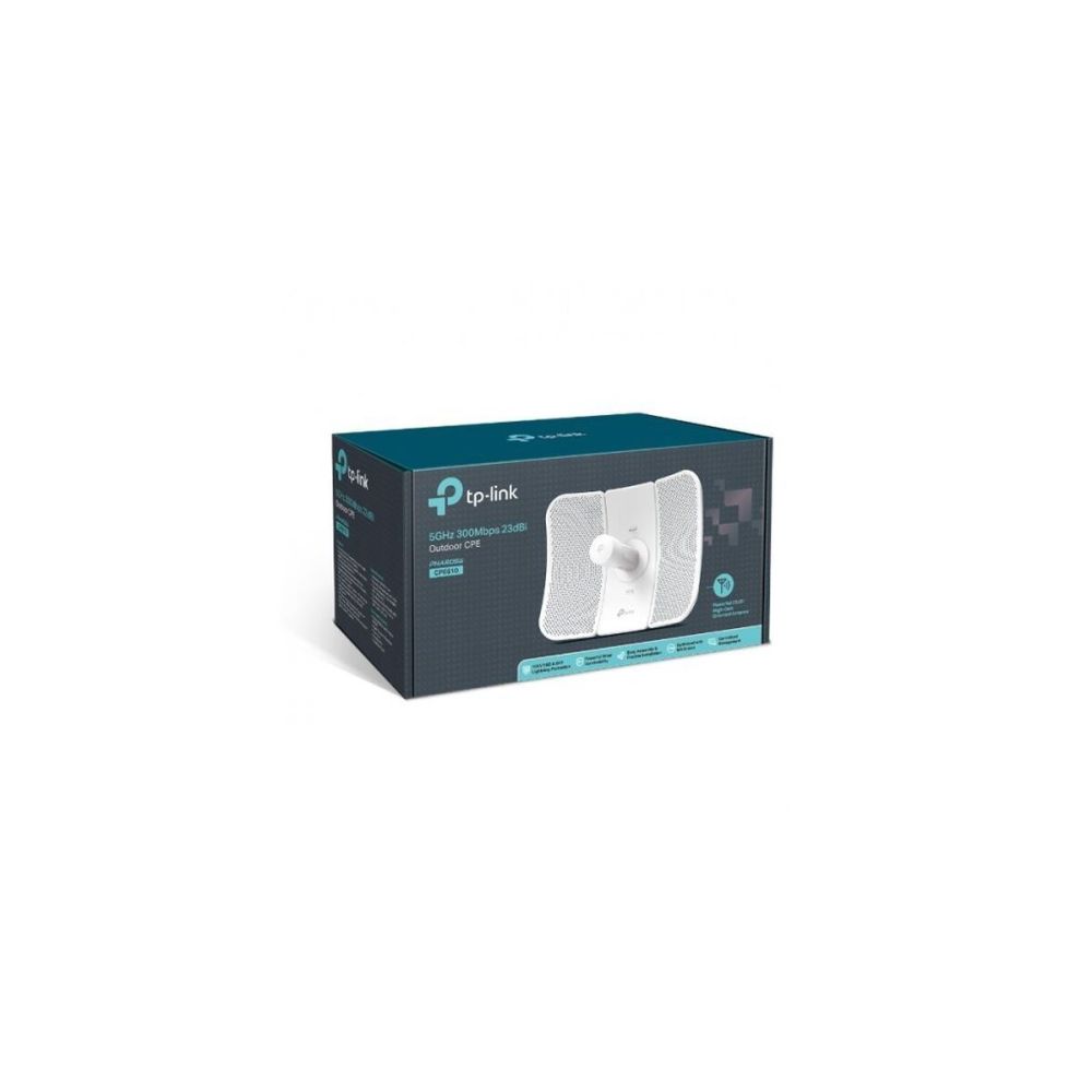 TP-LINK CPE610, 300Mbps, 5Ghz WiFi, 23dbi Anten, Noktadan Noktaya, Dış