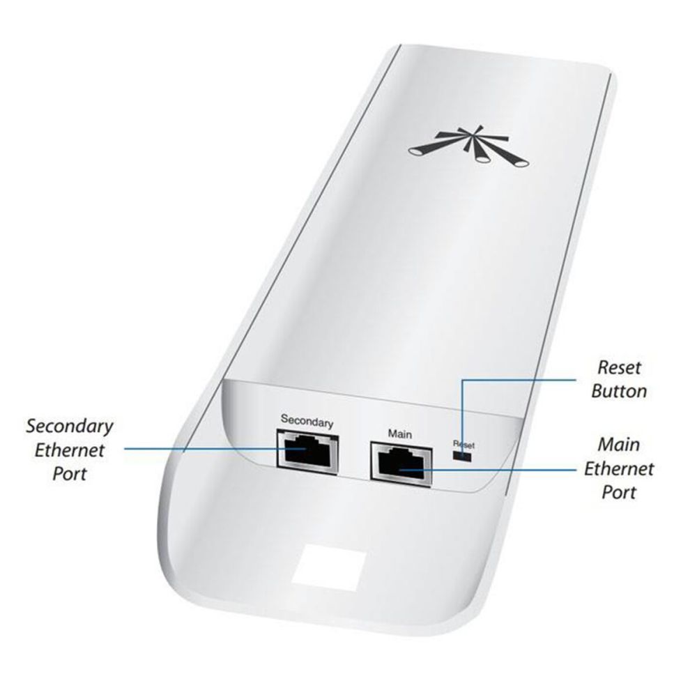 UBIQUITI LOCOM5, Nano Station, 5Ghz, 150Mbs, 10Km Menzil, Dış Ortam CP