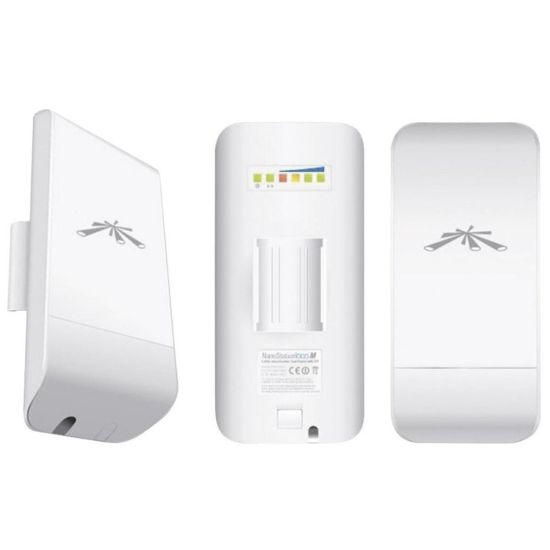 UBIQUITI LOCOM2, Nano Station, 2,4Ghz, 150Mbps, 5Km Menzil, Dış Ortam 