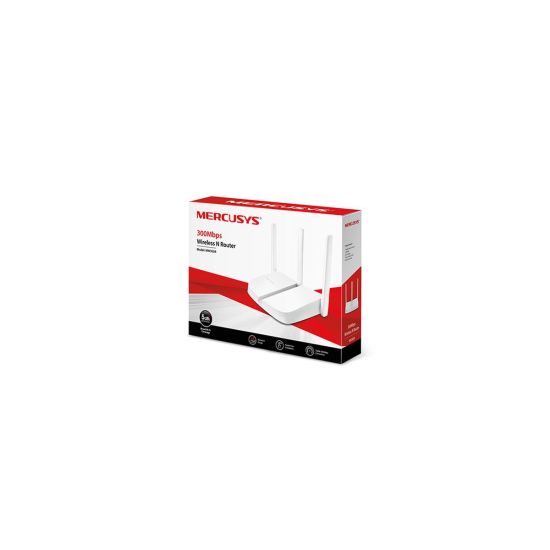 MERCUSYS MW305R, 4Port, 300Mbps, 2.4Ghz WiFi, Masaüstü, Megabit, Route