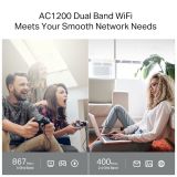 TP-LINK ARCHER C64, AC1200, 4Port, 1200Mbps, Dual Band WiFi, Masaüstü,