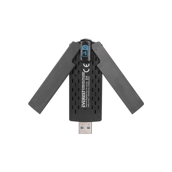 EVEREST EWA1800, 1800Mbp, 2.4Ghz ve 5Ghz Dual Band, WIFI 6, 2x3.5dbi A