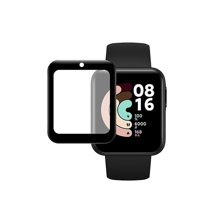 Xiaomi Mi Watch Lite 3D Full Kavisli PMMA Cam Ekran Koruyucu