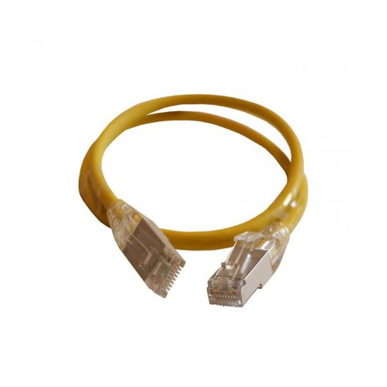 Cat6A S/FTP HD Patch Cord LSZH 0,5m Sarı
