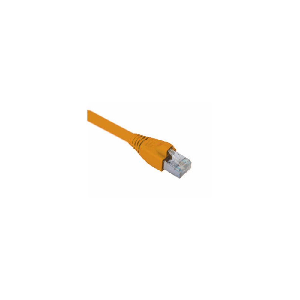 Cat6A S/FTP Patch Cord LSOH 0,5m Turuncu