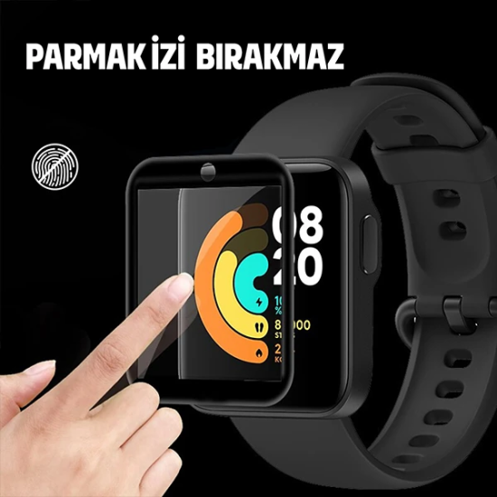 Xiaomi Mi Watch Lite 3D Full Kavisli PMMA Cam Ekran Koruyucu