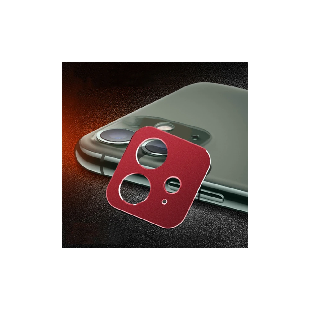 iPhone 11 6.1 3D Metal Kamera Koruyucu Metal Lens