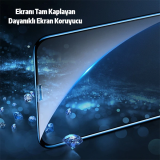 İPhone 11 Pro 2İN1 Full Glue Tempered Cam Ekran Koruyucu +Kamera Lens 