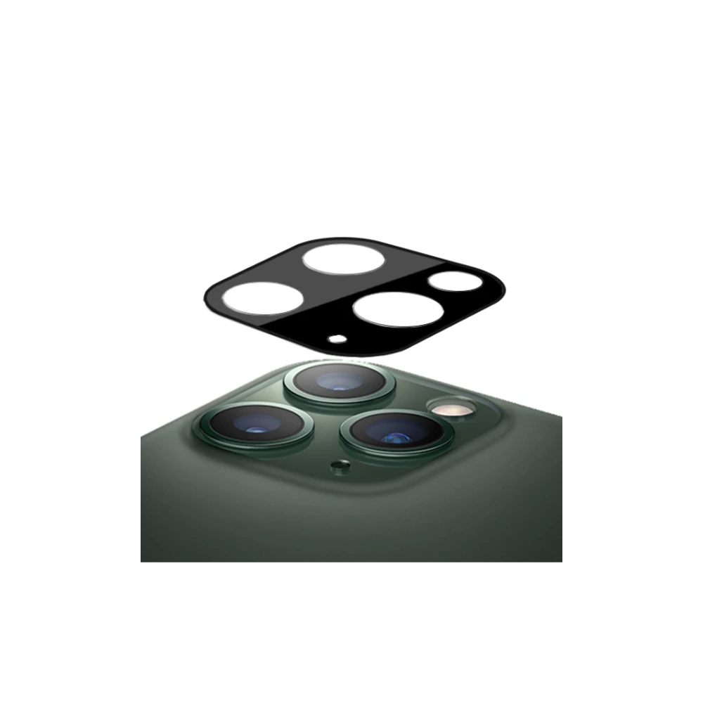 İPhone 11 Pro 2İN1 Full Glue Tempered Cam Ekran Koruyucu +Kamera Lens 
