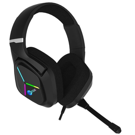 LENOVO LECOO RGB Aydınlatmalı Gaming Kulaklık Usb+3.5mm Jacklı Kulaküs