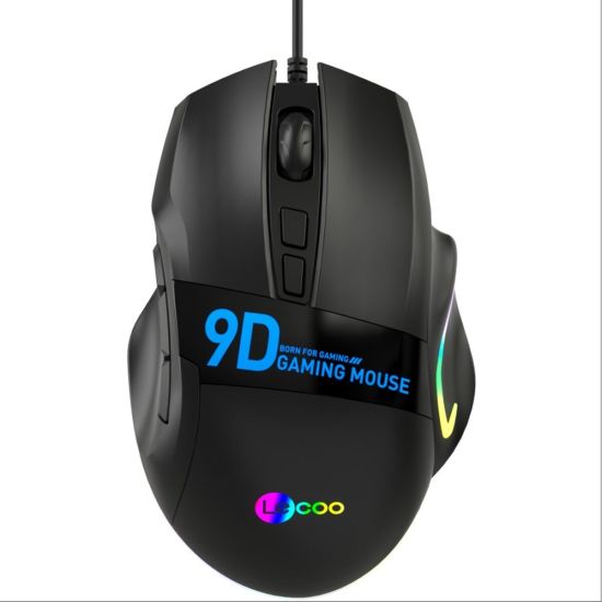 LENOVO LECOO MS130 Usb+Kablolu 7200DPI+9 Tuşlu RGB Aydınlatmalı Gaming