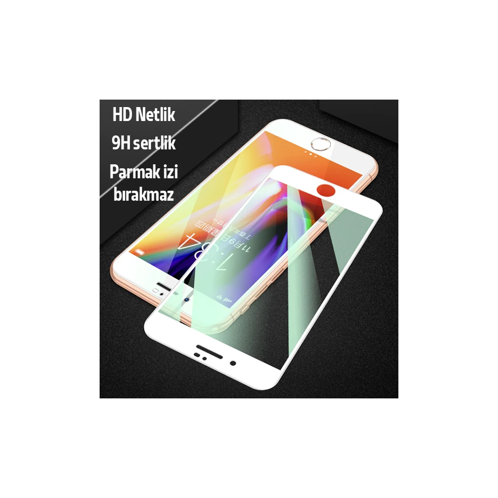 iPhone SE3-SE2 İPhone 8-7 Anti -Blue Green Light Göz Korumalı Tempered