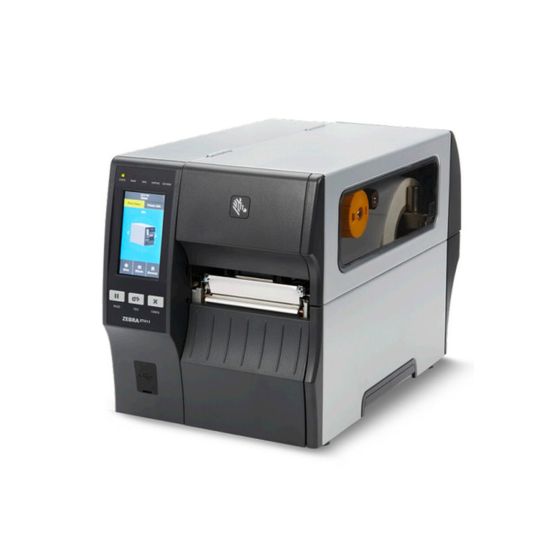 TT Printer ZT411; 4", 203 dpi, Euro and UK cord, Serial, USB, 10/100 E